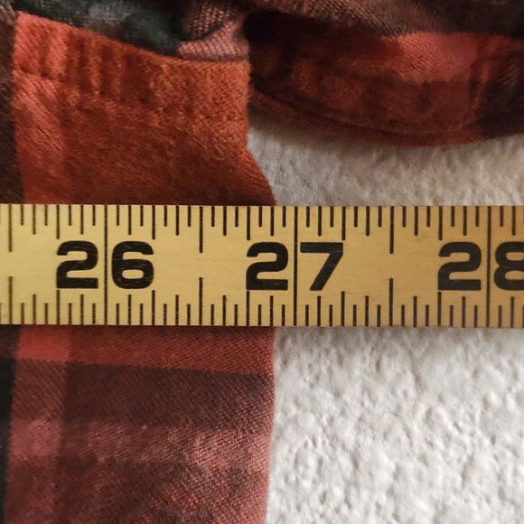 REI Cooperative Shirt Mens 2XL Red Plaid Flannel Button Front Long Sleeve Cotton - Picture 9 of 9
